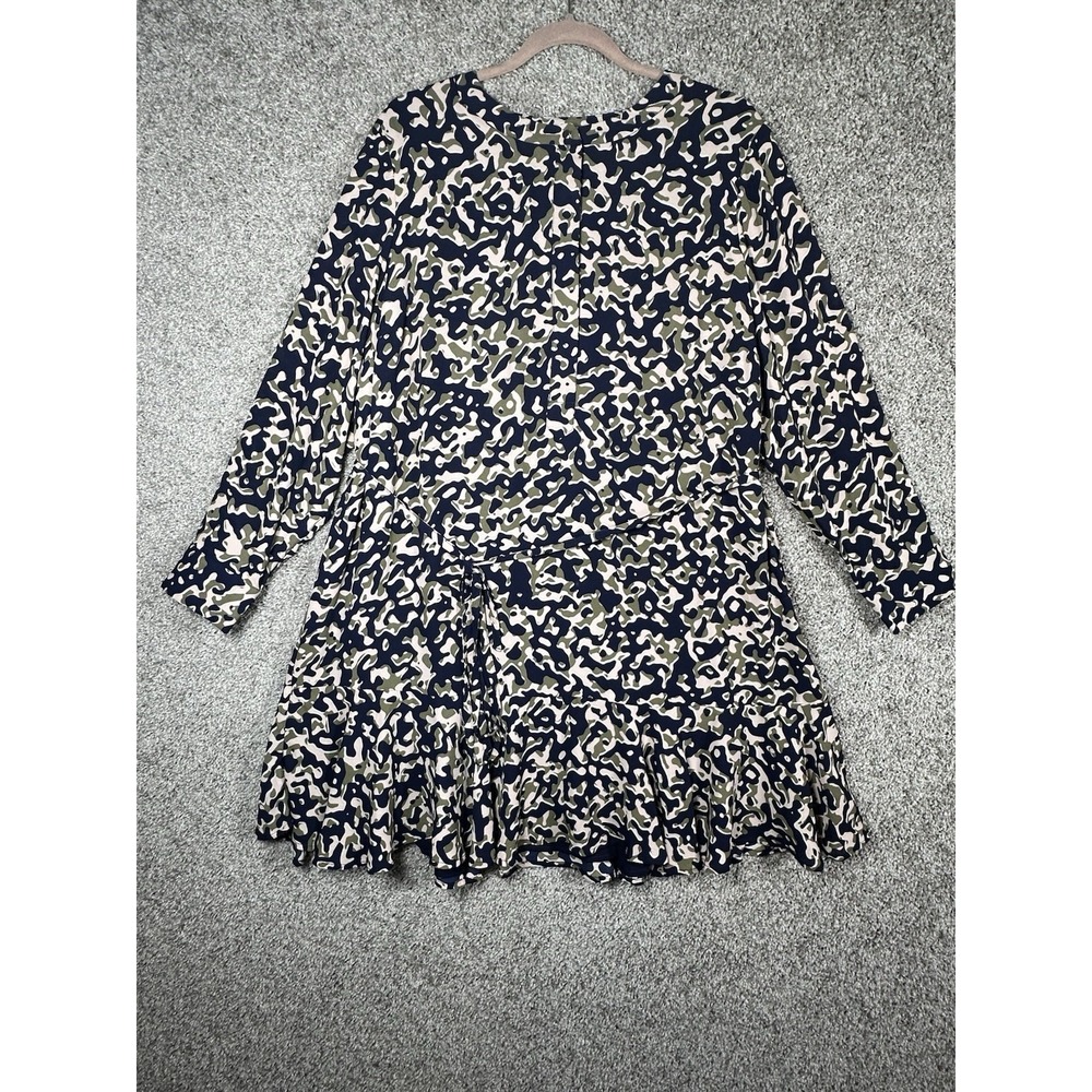 Rebel‎ Wilson X Angels Camo Print Dress Long Sleeve 1X NWT